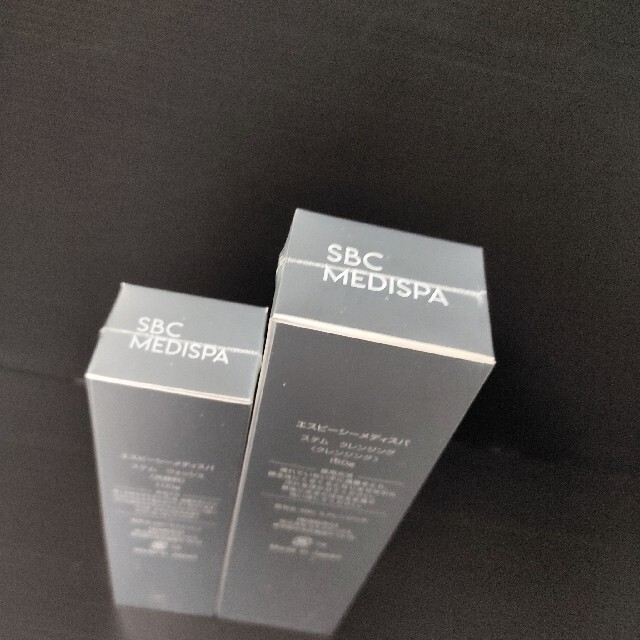 新品未開封　SBC MEDISPA ステムクレンジング＆ステムウォッシュ　セット コスメ/美容のスキンケア/基礎化粧品(クレンジング/メイク落とし)の商品写真