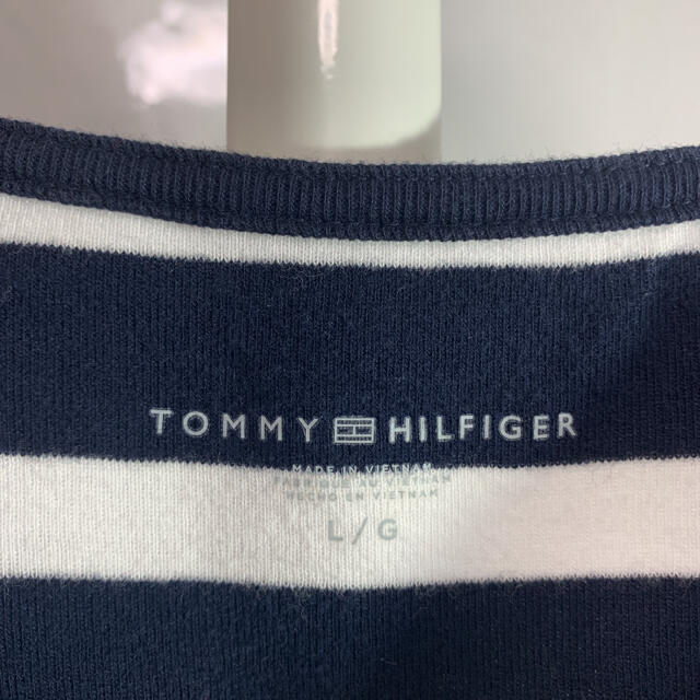 TOMMY HILFIGER(トミーヒルフィガー)のtommy hilfiger Tシャツ S-M ボーダー　品番3 レディースのトップス(Tシャツ(半袖/袖なし))の商品写真