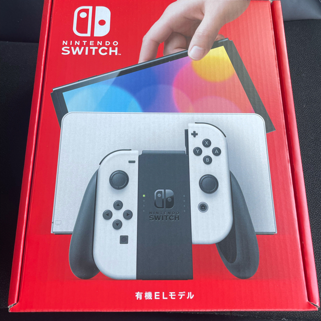 新品未開封　新型Nintendo Switch 有機ELモデル　ホワイト本体ゲームソフト/ゲーム機本体