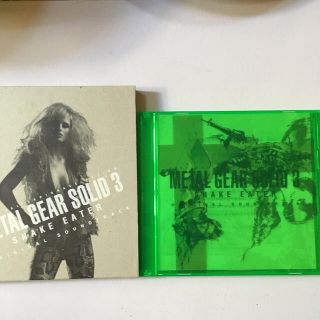 コナミ(KONAMI)のMETAL GEAR SOLID 3 SNAKE EATER サントラ(ゲーム音楽)