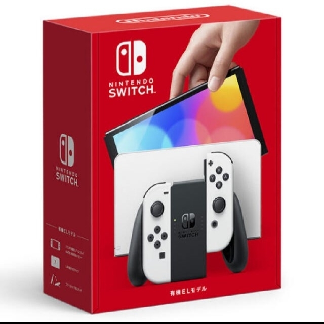 【新型】Nintendo Switch有機ELモデル　ホワイト家庭用ゲーム機本体