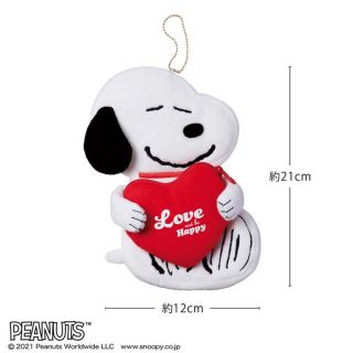 スヌーピー(SNOOPY)のスヌーピーコインケース付きポーチ。ストラップになります。(キャラクターグッズ)