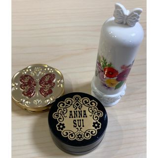 アナスイ(ANNA SUI)のアナスイ　アイカラー　リップスティック　リップバーム　3点セット(アイシャドウ)