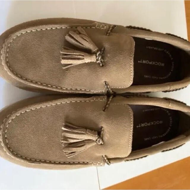 ROCKPORT(ロックポート)のロックポート　ROCK PORT 靴　25.5cm デッキシューズ　スウェード メンズの靴/シューズ(デッキシューズ)の商品写真