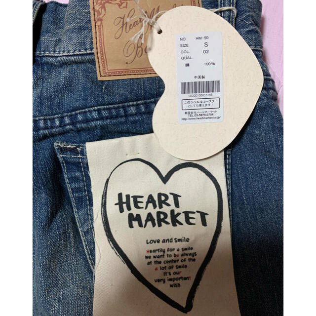 Heart Market(ハートマーケット)のハートマーケット　デニムショートパンツ レディースのパンツ(ショートパンツ)の商品写真