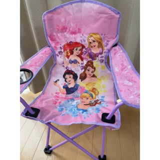 ディズニー　プリンセス　アウトドア　折り畳み椅子　２脚セット　新品未使用