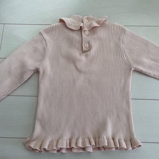 Souris(スーリー)の★美品★95センチsourisニット キッズ/ベビー/マタニティのキッズ服女の子用(90cm~)(ニット)の商品写真