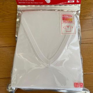 ユニクロ(UNIQLO)のHEATTECH  Vネック半袖インナー　長袖インナーセット(Tシャツ/カットソー(半袖/袖なし))