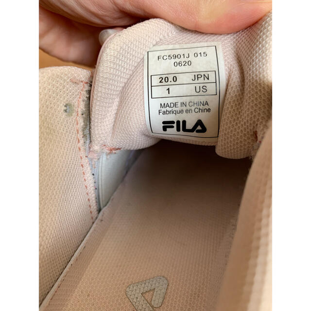 FILA(フィラ)のFILA ダッドスニーカー　20.0  キッズ/ベビー/マタニティのキッズ靴/シューズ(15cm~)(スニーカー)の商品写真