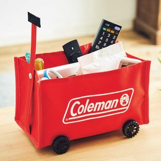 コールマン(Coleman)の【MonoMax 2021年8月号付録】コールマン ミニチュア収納ワゴン（未開封(小物入れ)