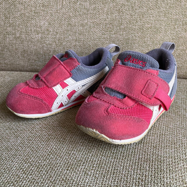 asics(アシックス)のasics 14cmキッズスニーカー キッズ/ベビー/マタニティのベビー靴/シューズ(~14cm)(スニーカー)の商品写真