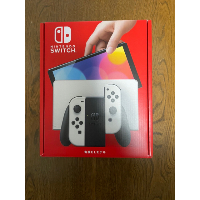 任天堂 Switch(有機ELモデル) Joy-Con(L)/(R) ホワイトゲームソフト/ゲーム機本体