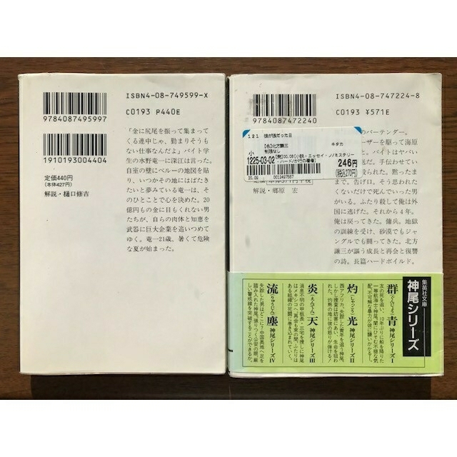 危険な夏　彼が狼だった日　北方謙三セット エンタメ/ホビーの本(文学/小説)の商品写真