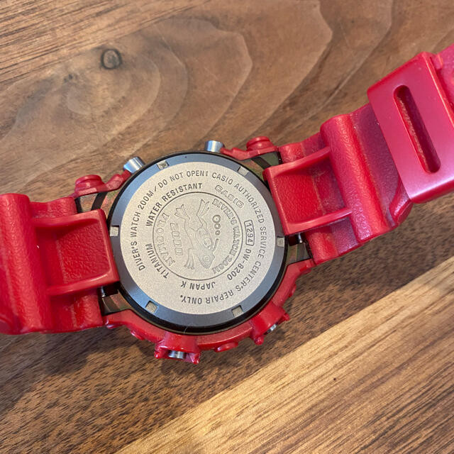 G-SHOCK(ジーショック)のフロッグマン　レッド　赤蛙 メンズの時計(腕時計(デジタル))の商品写真