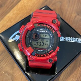 ジーショック(G-SHOCK)のフロッグマン　レッド　赤蛙(腕時計(デジタル))