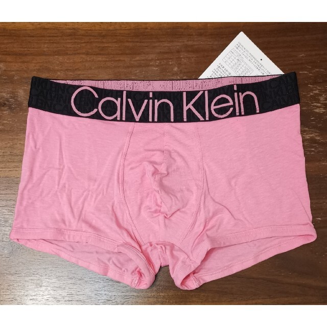 Calvin Klein(カルバンクライン)のカルバンクライン　新品　メンズ　ボクサーパンツ(ピンクS) メンズのアンダーウェア(ボクサーパンツ)の商品写真