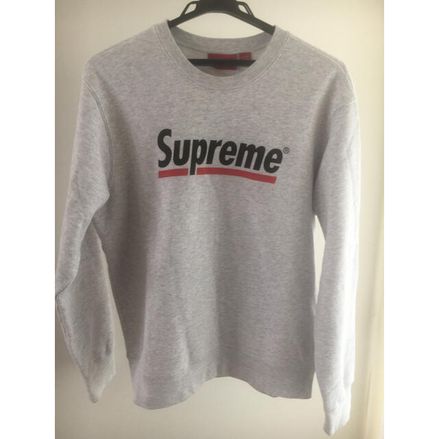 supreme underline crewneck スウェット パーカー