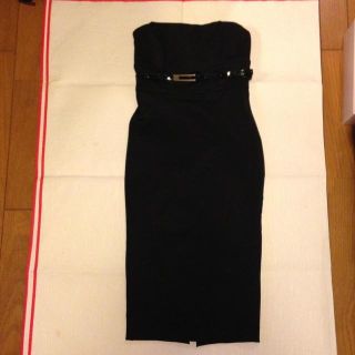 ザラ(ZARA)のＺＡＲＡ ジャージー素材ベアワンピ(ひざ丈ワンピース)