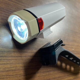 高輝度乾電池式 自転車用LEDライト(パーツ)