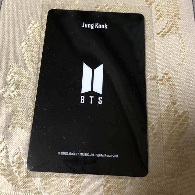 防弾少年団(BTS)(ボウダンショウネンダン)のBTS トレカ ジョングク カード ウォレット CARD WALLET グク  エンタメ/ホビーのCD(K-POP/アジア)の商品写真