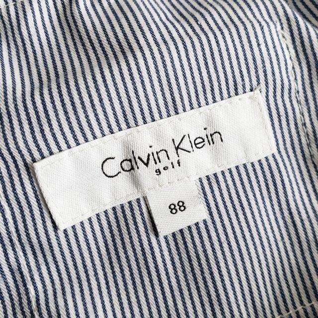 Calvin Klein(カルバンクライン)のカルバンクライン ゴルフ ☆ パンツ 88 ネイビー系 CK ゴルフウエア スポーツ/アウトドアのゴルフ(ウエア)の商品写真