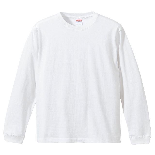 Tシャツ ロンT 袖口リブ 無地T 5.6オンス長袖Tシャツ XS 黒 メンズのトップス(Tシャツ/カットソー(七分/長袖))の商品写真