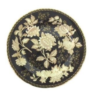 ウェッジウッド(WEDGWOOD)のウェッジウッド TONQUIN BLACK プレート 金彩 ボーンチャイナ 中皿(陶芸)