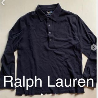 ラルフローレン(Ralph Lauren)のニットの上品ポロ！Ralph Laurenラルフローレンのニットポロ Lサイズ(ポロシャツ)