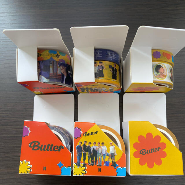 新品　3点　BTS防弾少年団　Butter マスキングテープ　3点セット 1