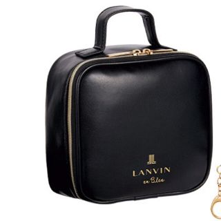 ランバンオンブルー(LANVIN en Bleu)の【 LANVIN en Bleu】sweet付録　レザーポーチ(ポーチ)