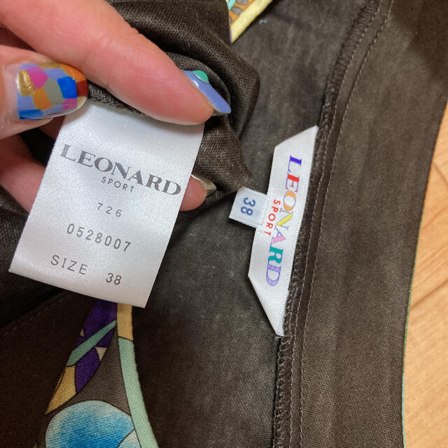 LEONARD(レオナール)の【LEONARD】レオナール／長袖カットソー レディースのトップス(カットソー(長袖/七分))の商品写真