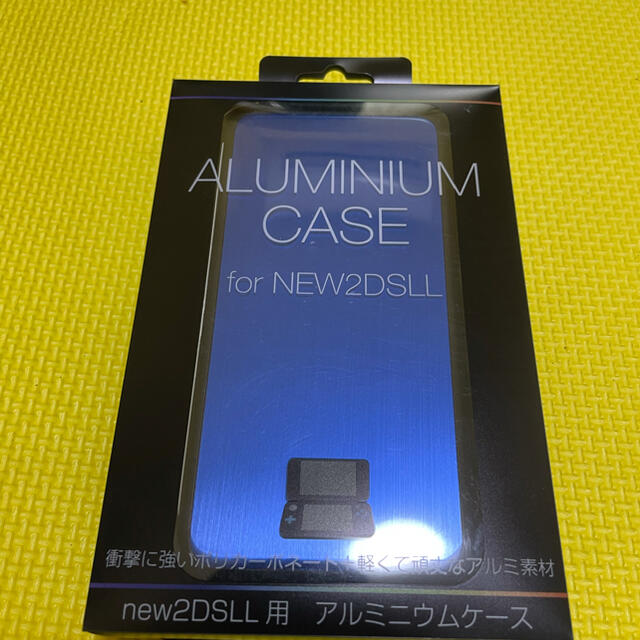 ニンテンドー2DS(ニンテンドー2DS)のニンテンドー2ds ll アルミケース　未使用 エンタメ/ホビーのゲームソフト/ゲーム機本体(家庭用ゲーム機本体)の商品写真