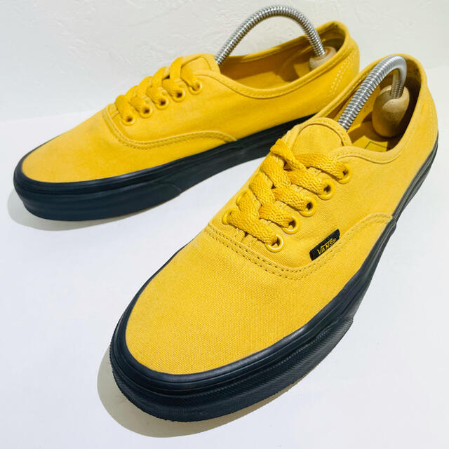 VANS/バンズ★オーセンティック★イエロー/マスタード/黄×黒★26.0cm 2