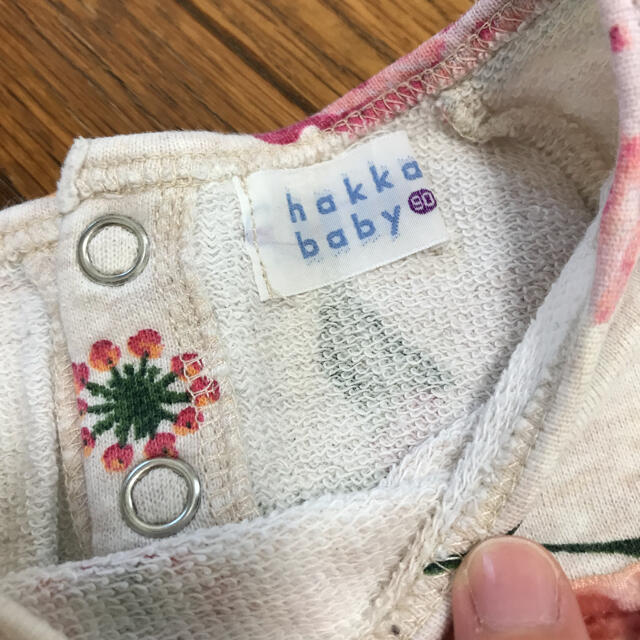 hakka baby(ハッカベビー)のhakkababy ハッカベビー ワンピース チュニック 90 キッズ/ベビー/マタニティのキッズ服女の子用(90cm~)(ワンピース)の商品写真