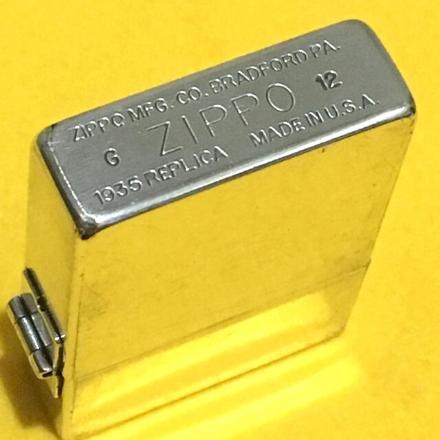 ZIPPO 非売品 sevenstars 1935年モデル 外ヒンジ 懸賞当選品