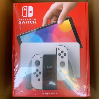 ゲームソフト/ゲーム機本体新品未使用 Nintendo Switch 有機ELモデル ホワイト 在庫品
