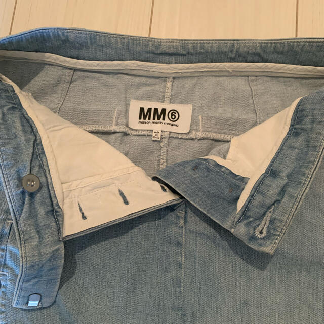 MM6(エムエムシックス)のMaison Martin Margiela    MM6 デニム　ミニスカート レディースのスカート(ミニスカート)の商品写真