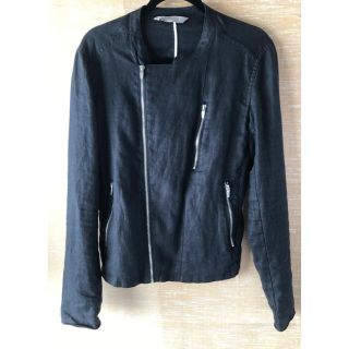 ザラ(ZARA)の値下げ　訳ありZARA MAN リネンジャケット(ノーカラージャケット)