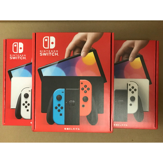 Nintendo Switch 有機ELモデル ホワイト 即配 3台セット 安い直販店