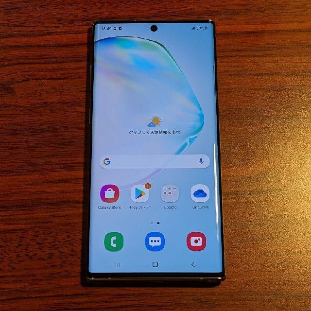 海外版　SIMフリー　SAMSUNG Galaxy Note10+