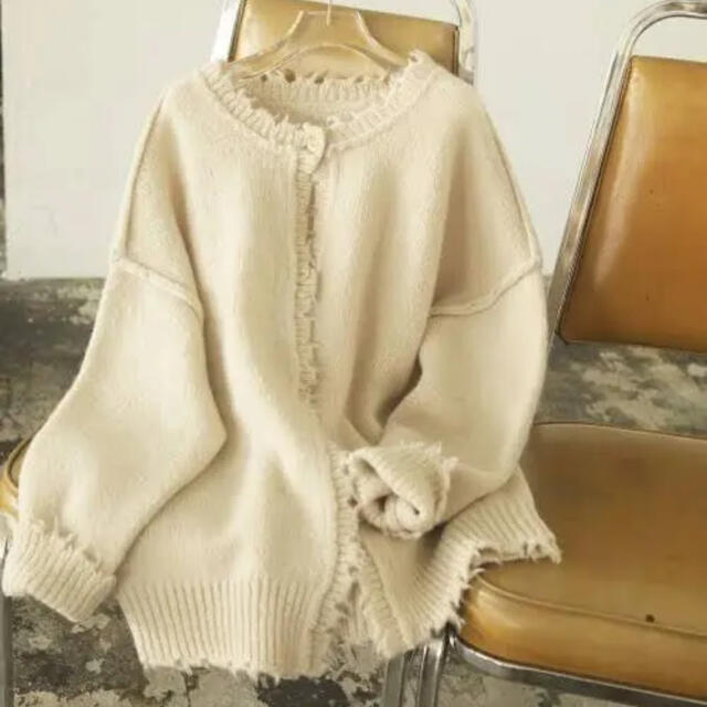 トゥデイフル　Lowgauge Knit Cardigan38