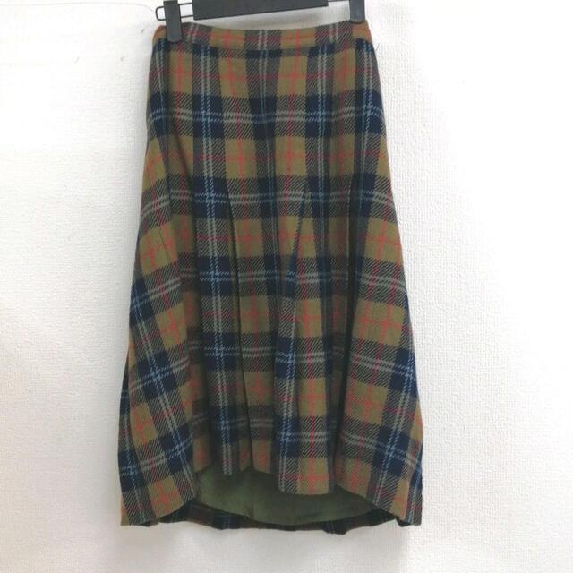 BURBERRY(バーバリー)のvintage burberry wool skirt クリーニング済　aj レディースのスカート(ひざ丈スカート)の商品写真