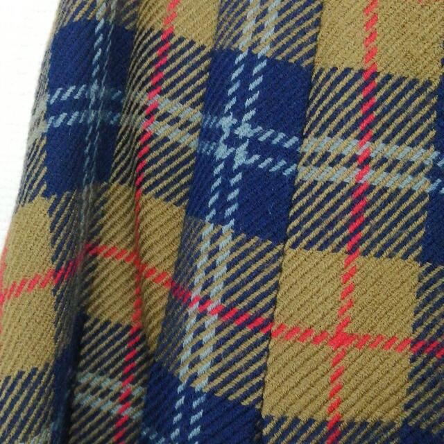 BURBERRY(バーバリー)のvintage burberry wool skirt クリーニング済　aj レディースのスカート(ひざ丈スカート)の商品写真