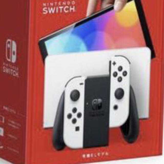 最安値に挑戦！ Nintendo ニンテンドースイッチ有機EL液晶ホワイト - Switch 携帯用ゲーム機本体