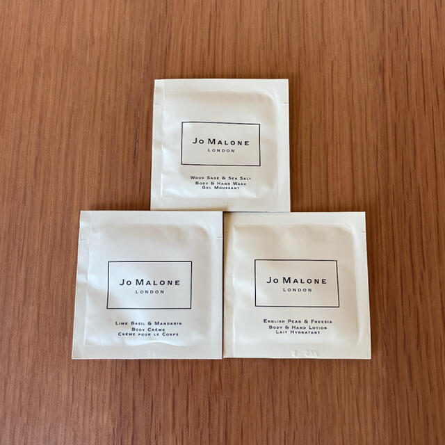 Jo Malone(ジョーマローン)のジョーマローン♡サンプル3点 コスメ/美容のキット/セット(サンプル/トライアルキット)の商品写真