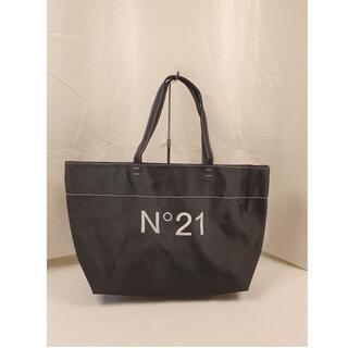 ヌメロヴェントゥーノ(N°21)の【shinobu様専用】新品N°21 KIDS ロゴトートバッグ BLACK　(トートバッグ)