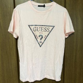 ゲス(GUESS)の【GUESS】ゲス Tシャツ ピンク レディース(Tシャツ(半袖/袖なし))