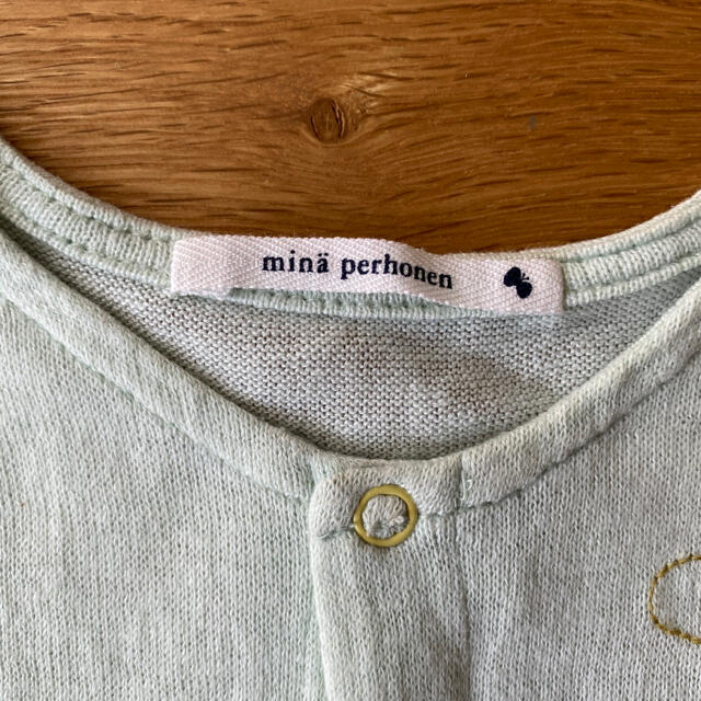 mina perhonen(ミナペルホネン)の【さきさま専用】ミナペルホネン　半袖ロンパース　70 キッズ/ベビー/マタニティのベビー服(~85cm)(ロンパース)の商品写真