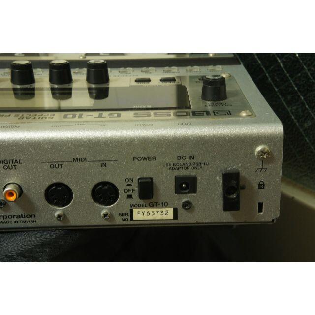 中古】BOSS GT-10 ギター用マルチエフェクター ソフトケース付き
