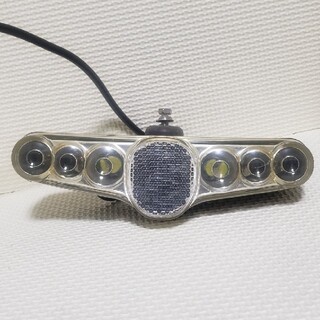 パナソニック(Panasonic)のパナソニック アシスト自転車用6灯LEDライトNKL803 黒 中古品(パーツ)
